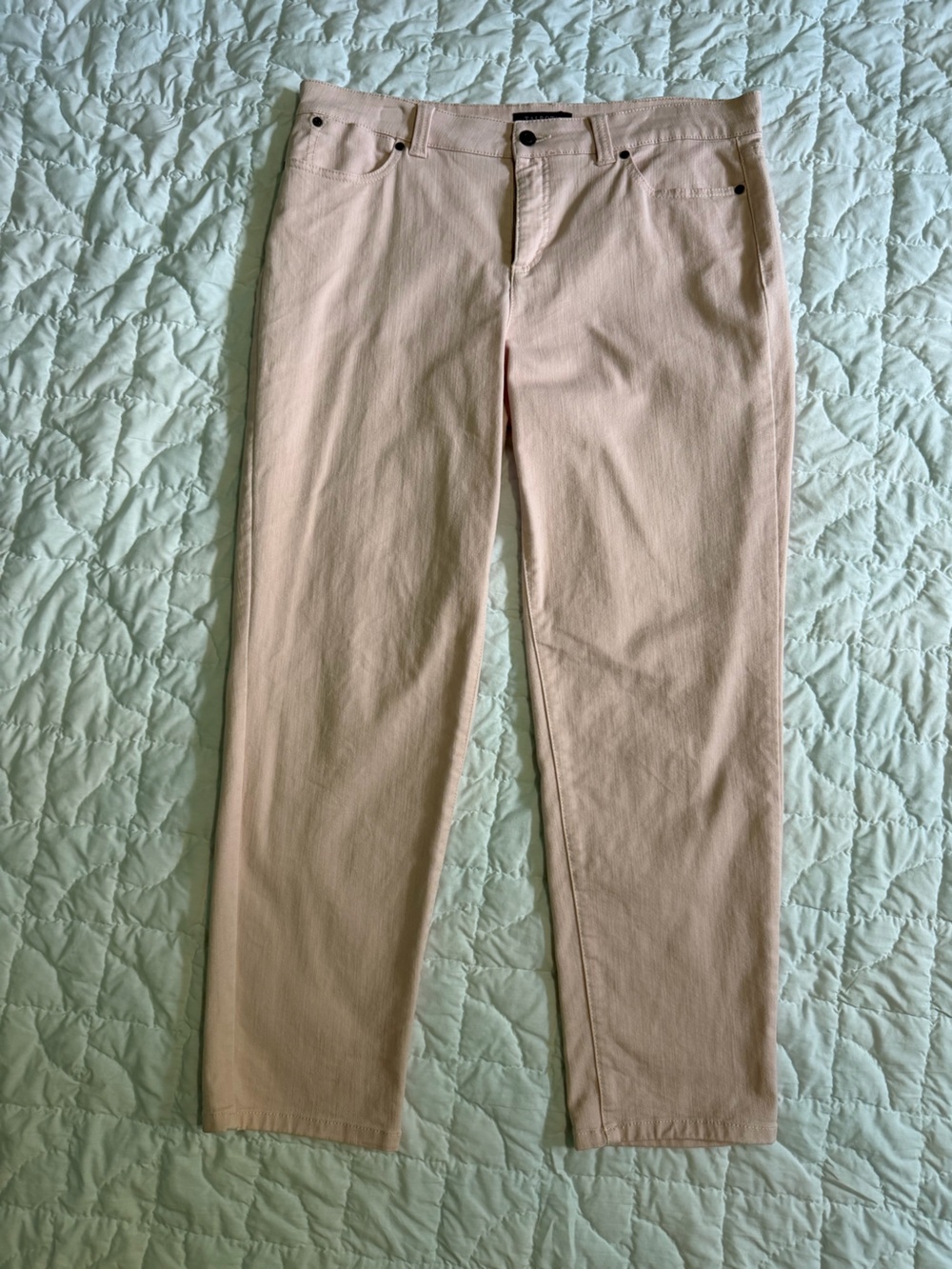 Talbots Women’s Pale Pink Simply Flattering 5 pocket Jeans